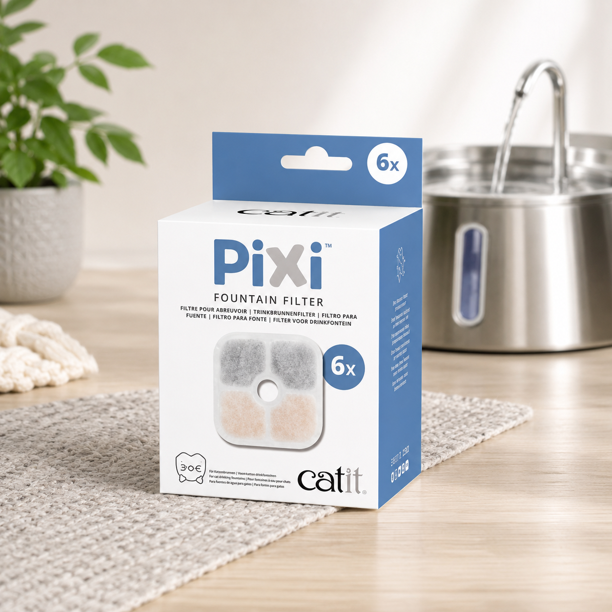 Catit Pixi Fountain Cartridge 6 pack