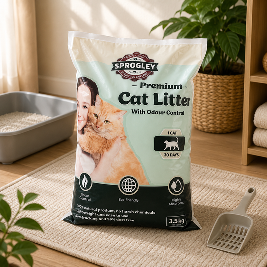 Sprogley Cat Litter With Odour Control 3.5Kg