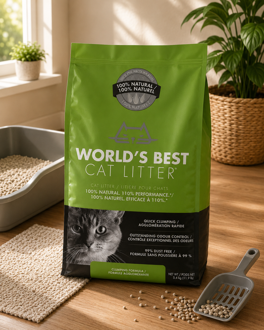 World's Best Cat Litter Clumping - 3.181kg