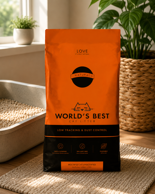 World's Best Cat Litter Low Tracking & Dust Control 3.63kg