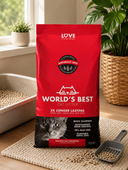 World's Best Cat Litter Multiple ( Unscented )