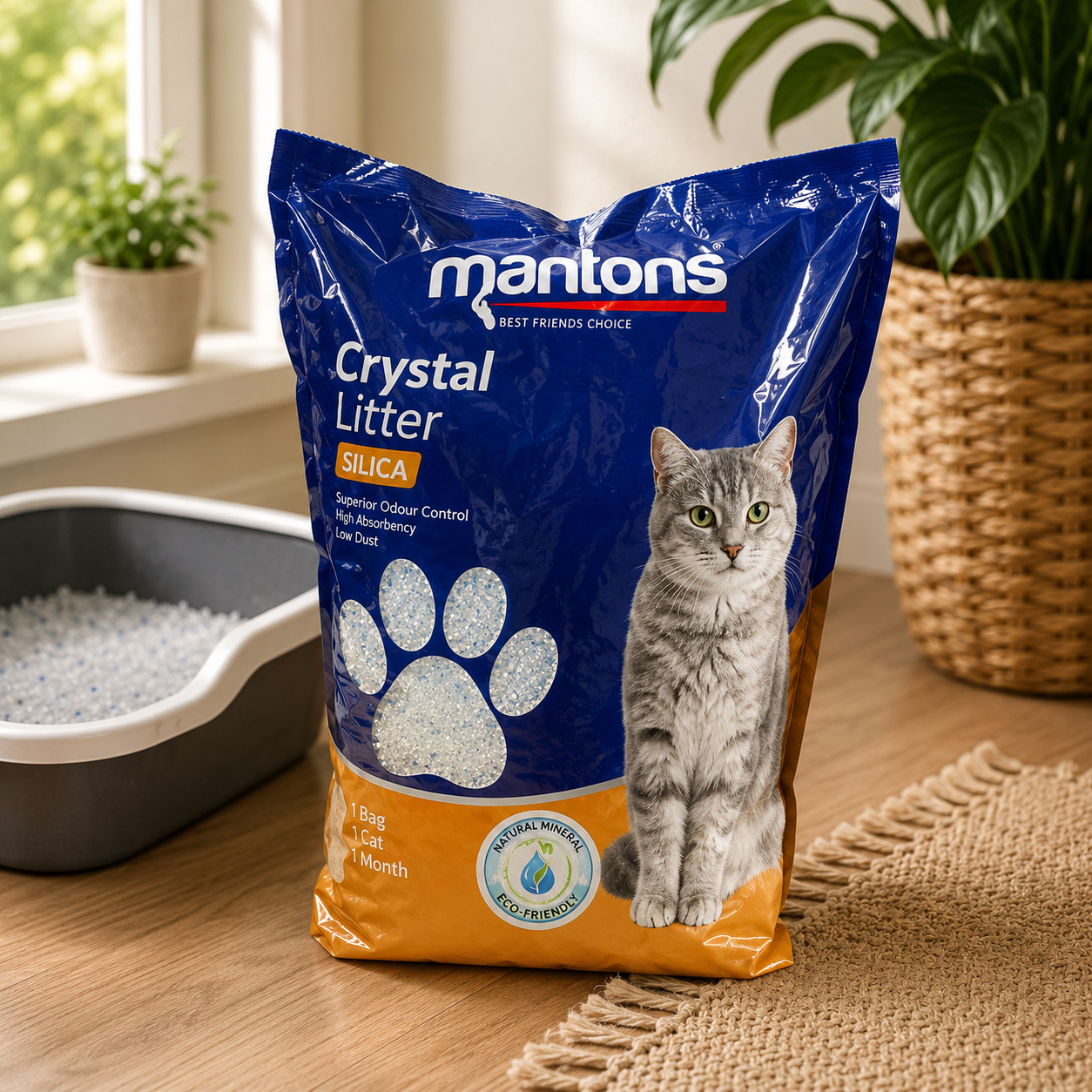 Marltons Crystal Cat Litter 1.8KG