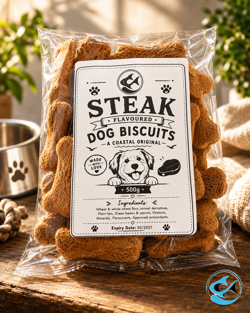 Coastal Original Steak Flavoured Dog Biscuits – 500g