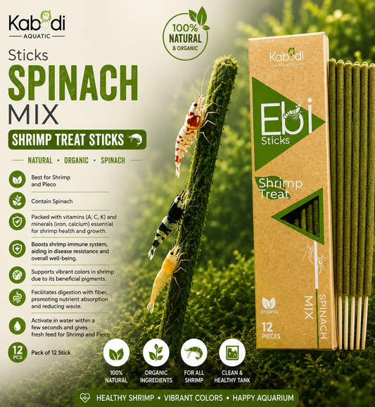 Kabadi Shrimp Sticks Spinach Mix