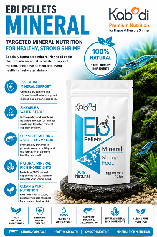 Kabadi EBI Pellets Shrimp Food Mineral