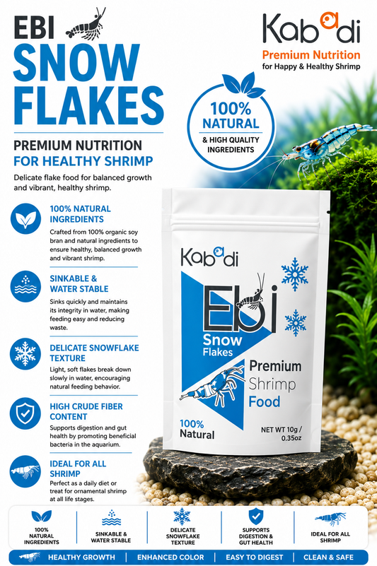 Kabadi EBI Snow Flakes Shrimp Food