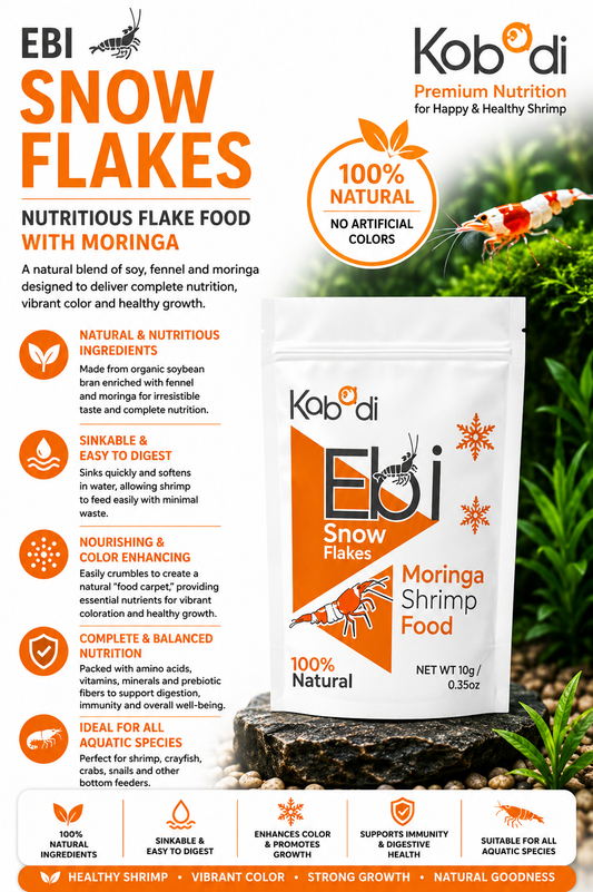 Kabadi EBI Snow Flakes Moringa Shrimp Food