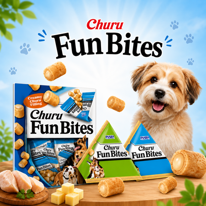 Churu Fun Bites For Dogs 22g (SINGLE )