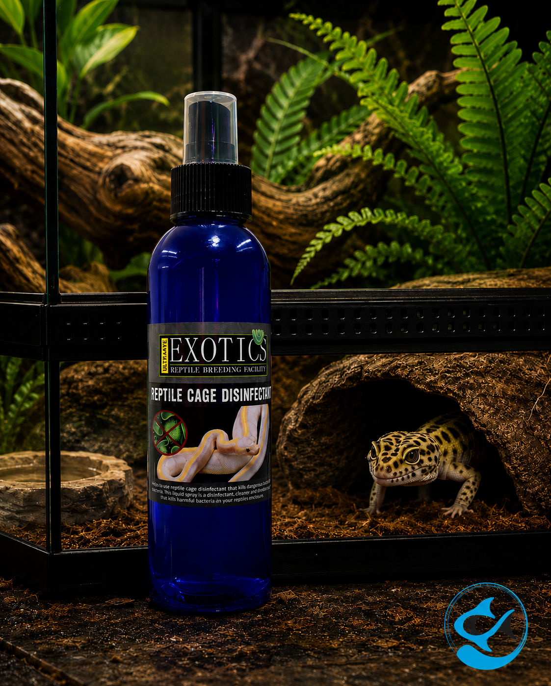 Ultimate exotics reptile cage disinfectant 250ml