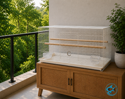 Optigro - Flight Cage White (600 x 400 x 400mm)