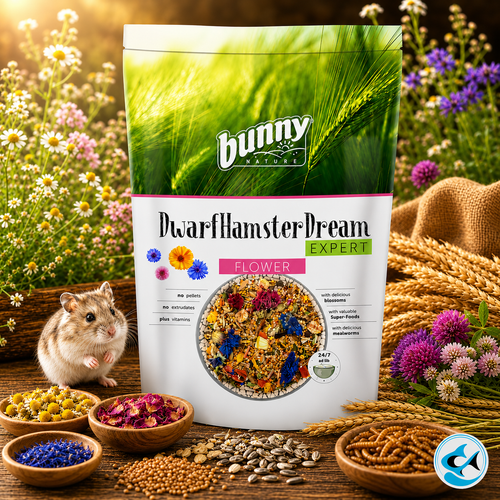 Bunny Nature Dwarf Hamster Dream Flower