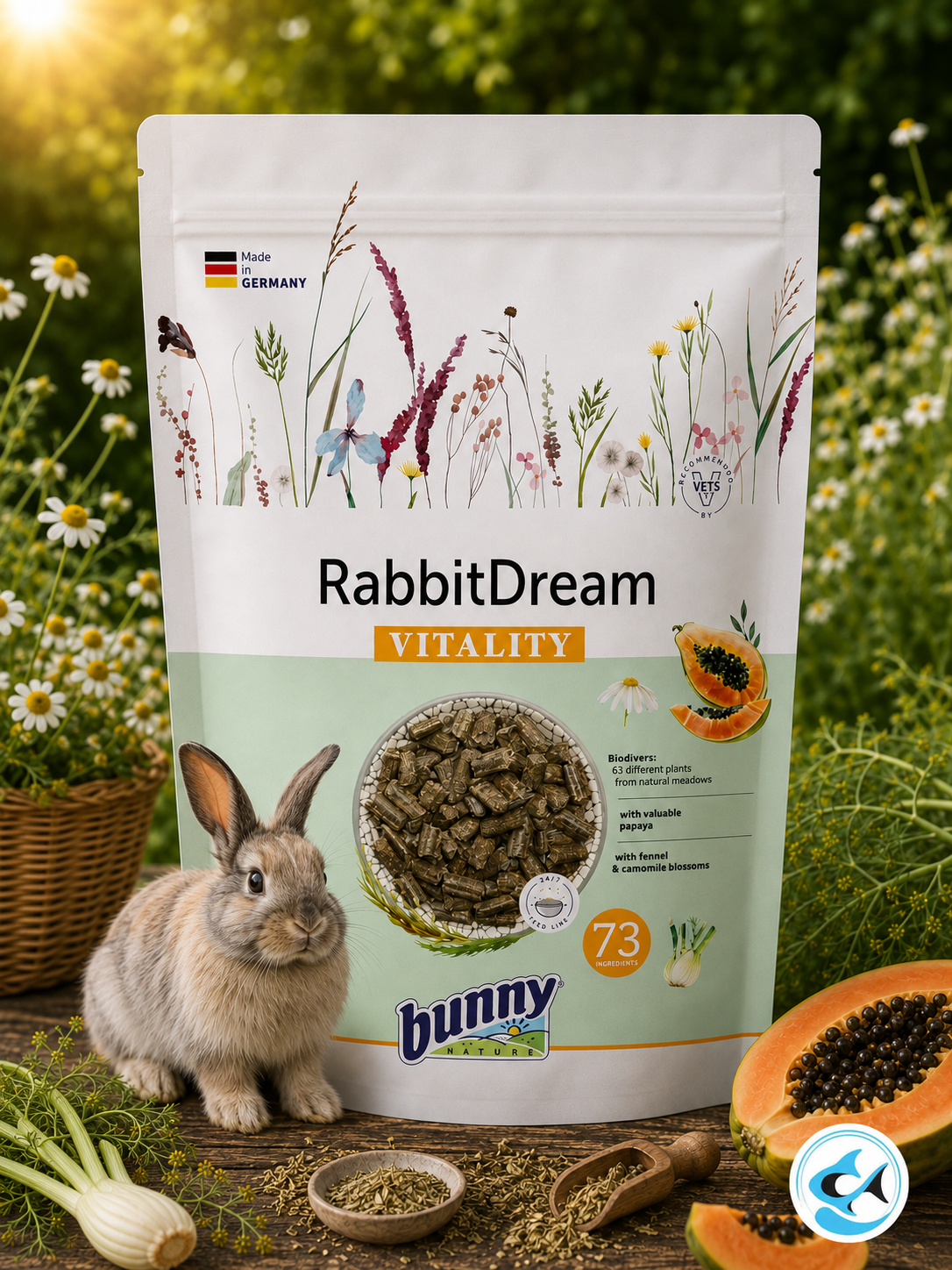 Bunny Nature Rabbit Dream - Vitality 1.5kg
