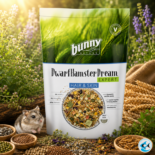 Bunny Nature Dwarf Hamster Dream Hair & Skin