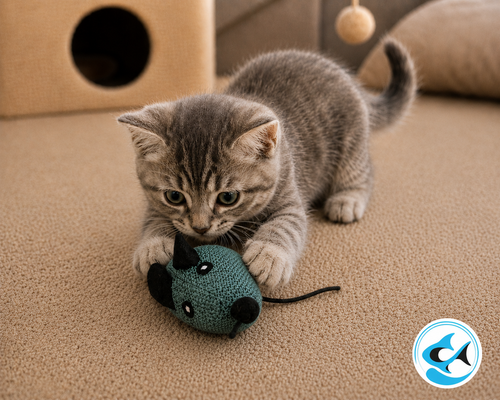 CP Mouse Cat Toy - Blue