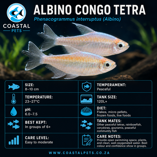 Tetra-Albino Congo