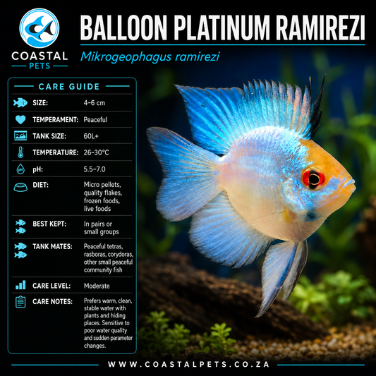 Ramirezi-Powder Blue Balloon