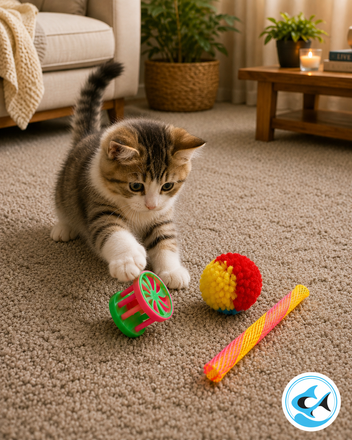 CP 3pc Mixed Cat Toys