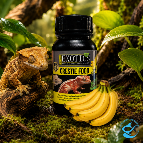 Ultimate Exotics Crestie Food - Banana 50g