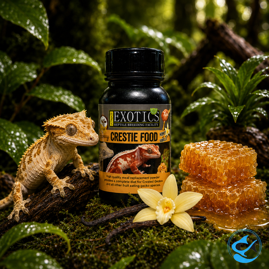 Ultimate Exotics Crestie Food - Honey & Vanilla 50g