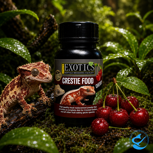 Ultimate Exotics Crestie Food 50g - Cherry