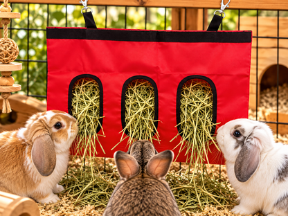 Hanging Hay Feeder - Red