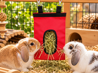 Hanging Hay Feeder - Red