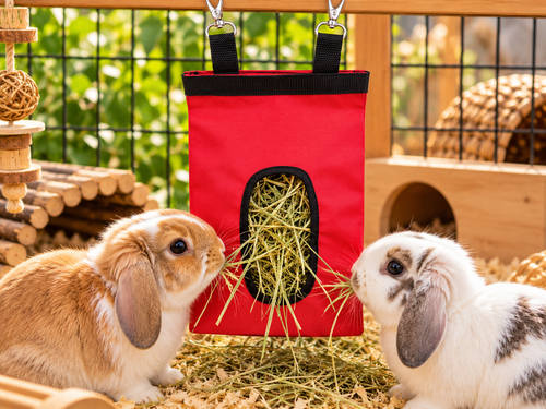 Hanging Hay Feeder - Red