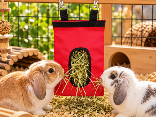 Hanging Hay Feeder - Red