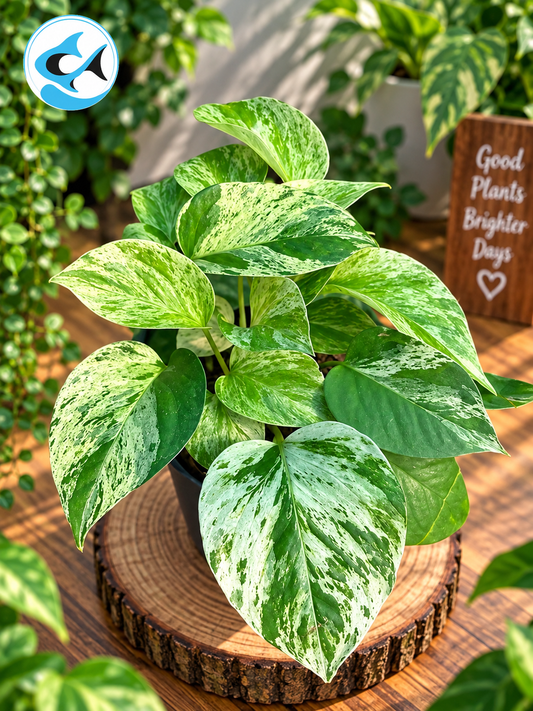Epipremnum Marble Queen 14cm