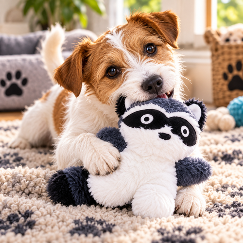 Dog's Life Plush Toys - Racoon