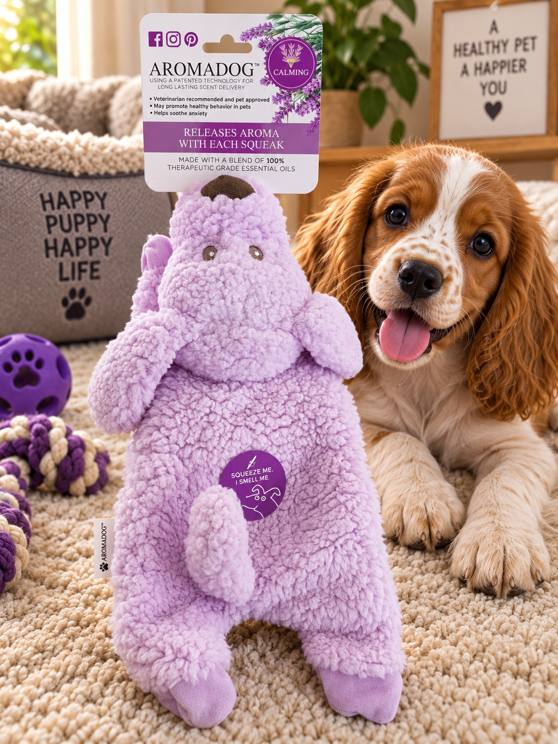 Aroma Dog Calming Plush Toy