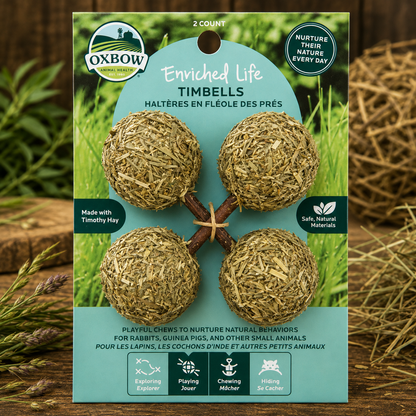 Oxbow Enriched Life Timbells - 2pck