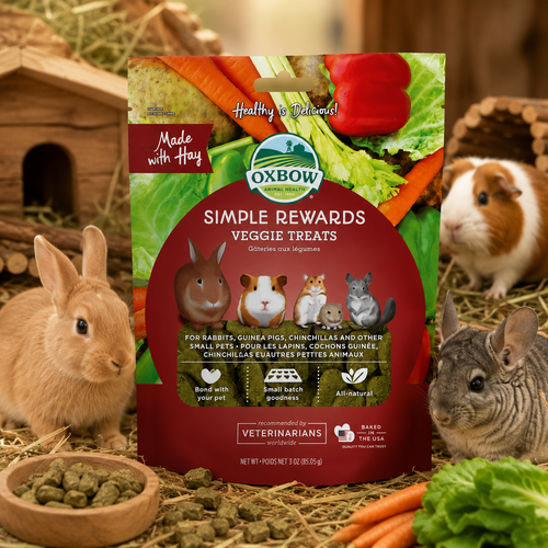 Oxbow Simple Rewards Veggie Treats - 85g