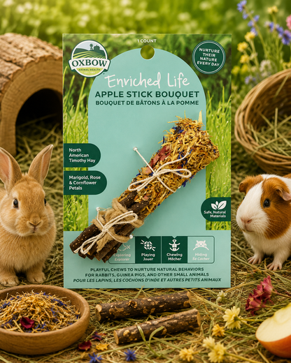 Oxbow Enriched Life Apple Stick Bouquet