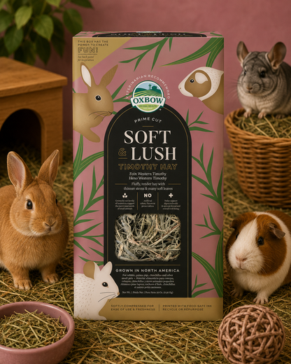 Oxbow Prime Cut Soft & Lush Timothy Hay - 570g