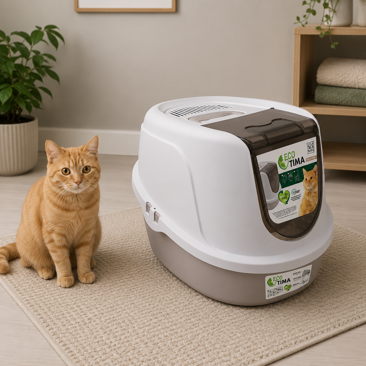 Mpets Eco Tima Litter Tray Large