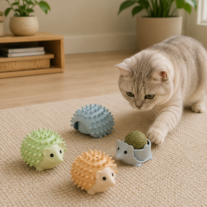 Zugo Catnip Toy- Hedgehog