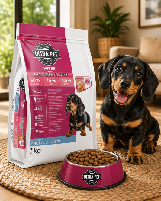 Ultra Dog Superwoof Puppy Small-Medium 8kg