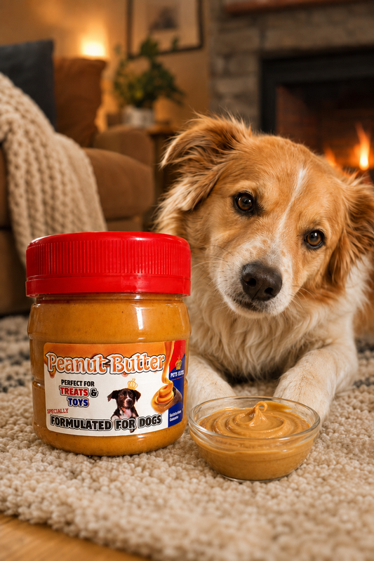 Pets Elite Peanut Butter Jar For Dogs - 250ML