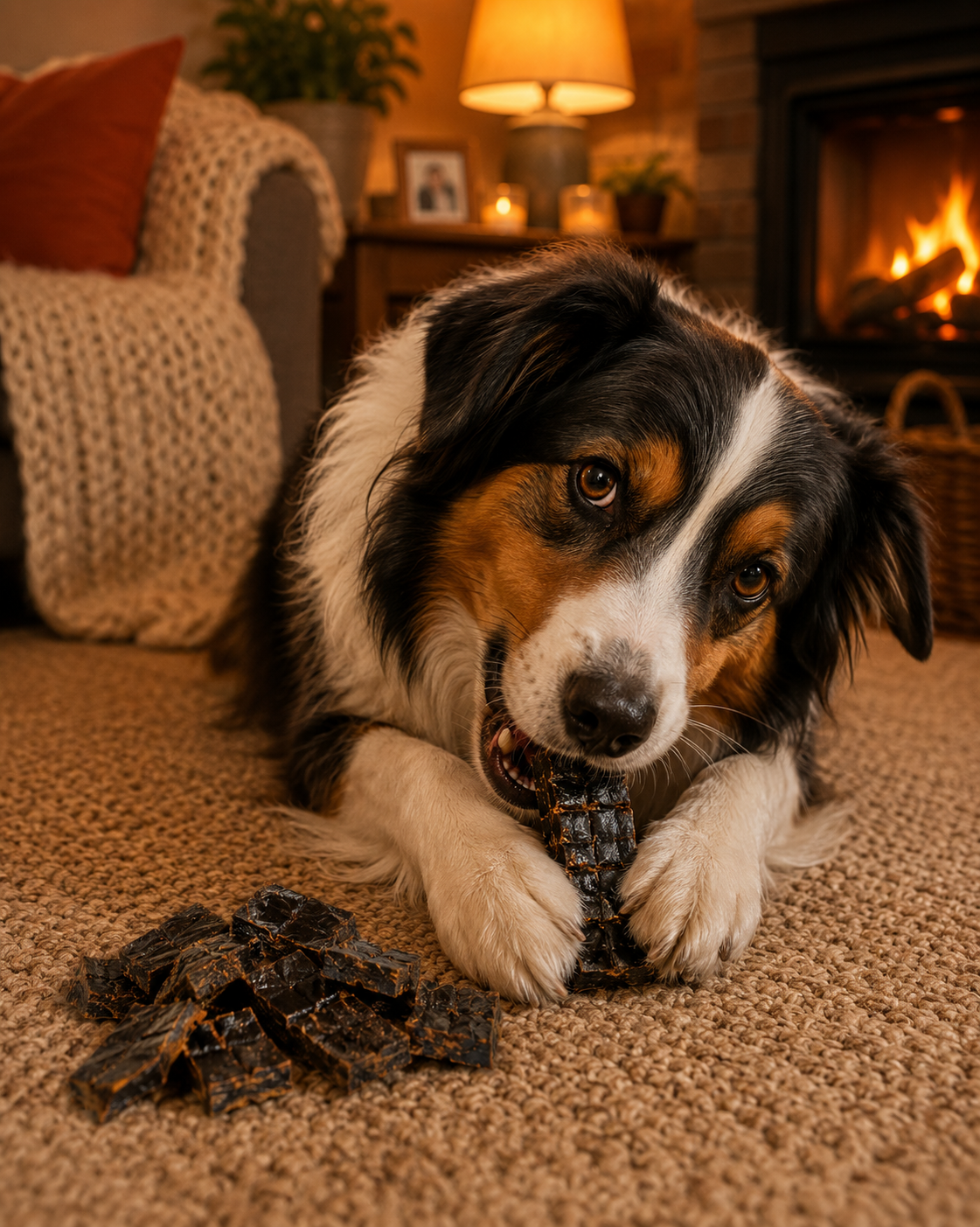 Pet n Chew - Liver Biltong 70G