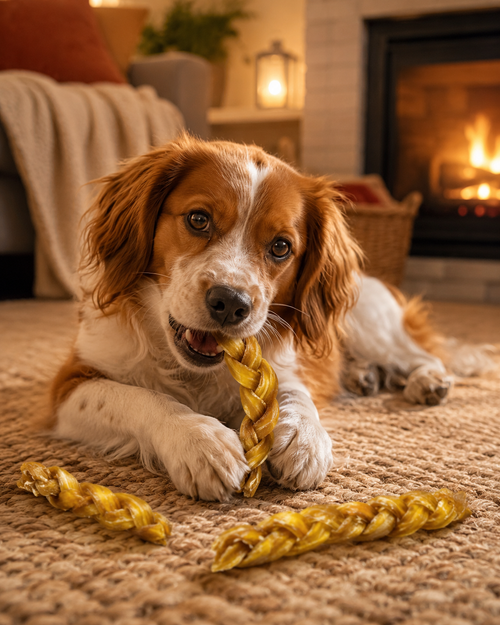 Pet n Chew - Braided Paddy Beef 2 Pack