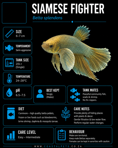 Betta-Dumbo Ear Plakat