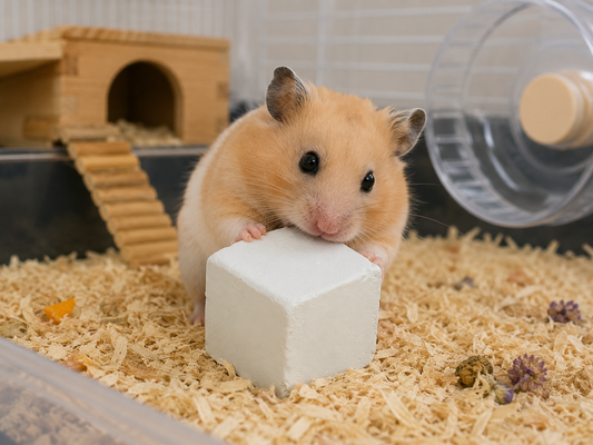 Hamster Mini Gnawing Mineral Cube
