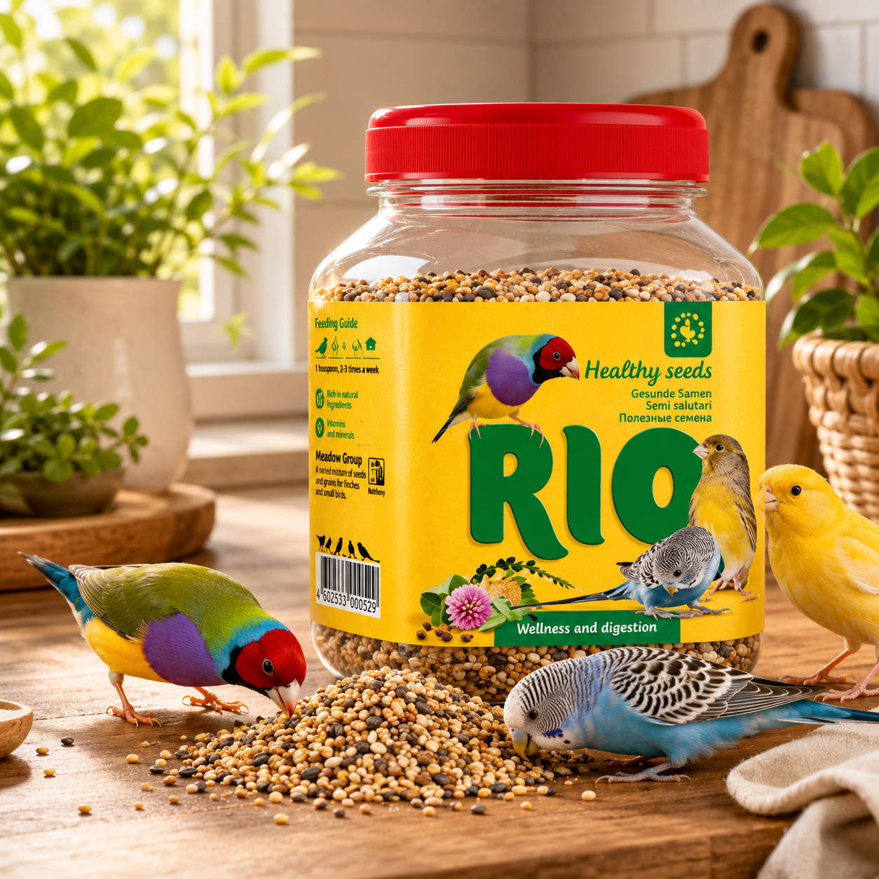 Rio Healthy Seeds Natural Treat 240g