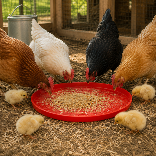 Jumbo Round Feed Tray