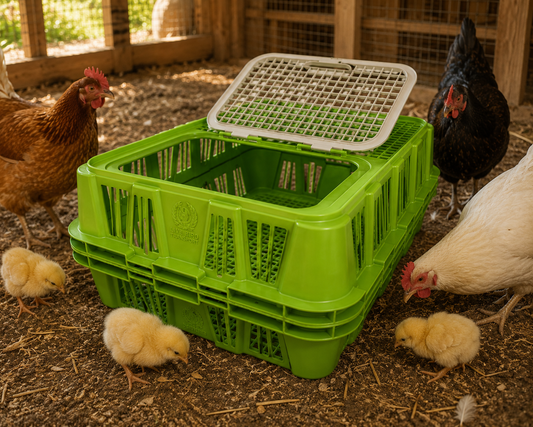 Space Saver Live Bird Crate