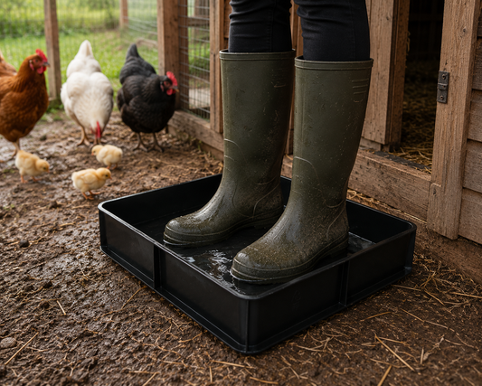 Square Foot Disinfection Bath