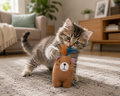 Indie Bear Cat Toy