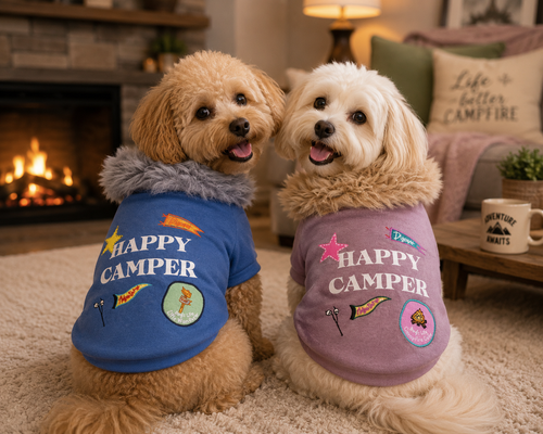 DLWN Happy Camper Cape
