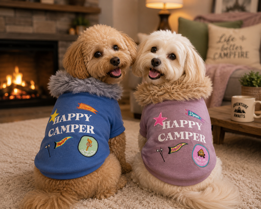 DLWN Happy Camper Cape